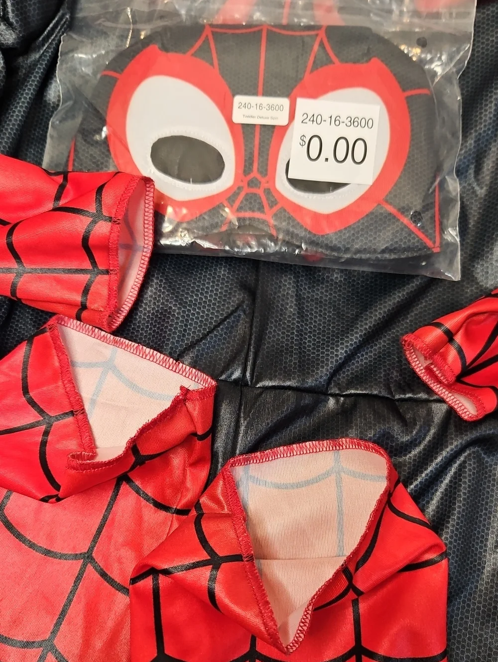 Marvel Spidey and Amazing Friends Costume 2T Miles SPIN Morales NEW Toddler